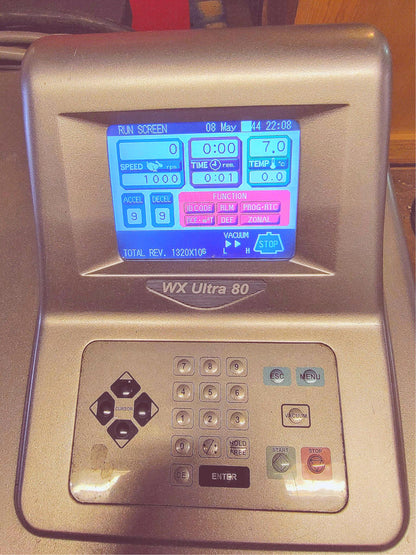 THERMO SORVALL WX ULTRA-80 REFRIGERATED CENTRIFUGE & ROTOR WATCH VIDEO FREE SHIP