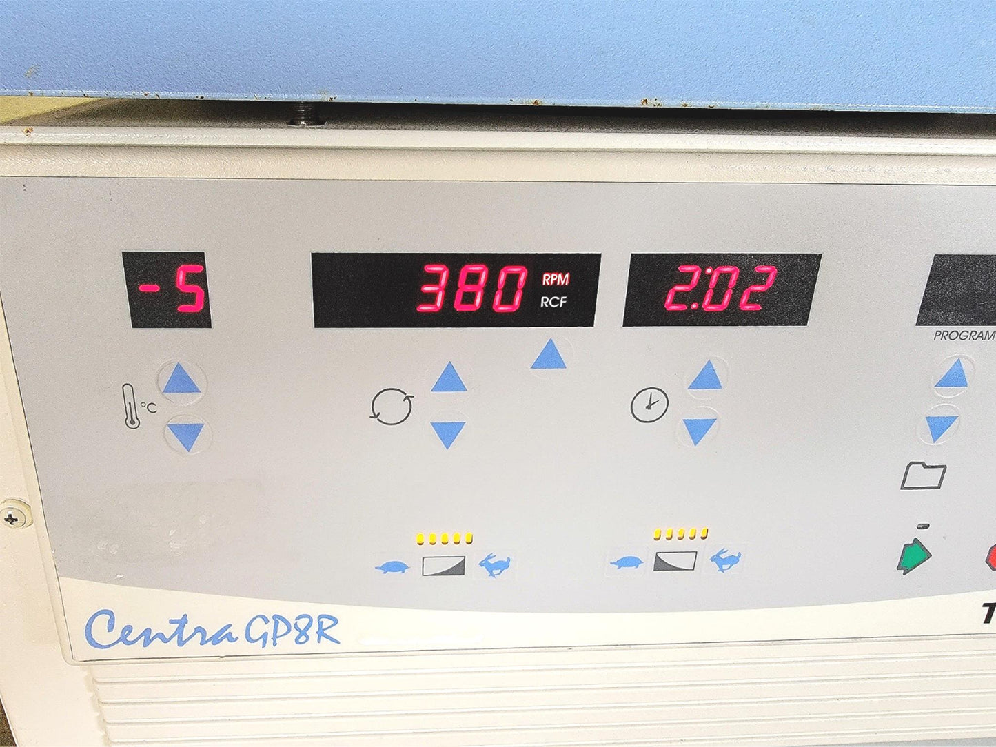 THERMO IEC GP8R REFRIGERATED CENTRIFUGE with 216 SWING ROTOR WATCHVIDEO FREESHIP