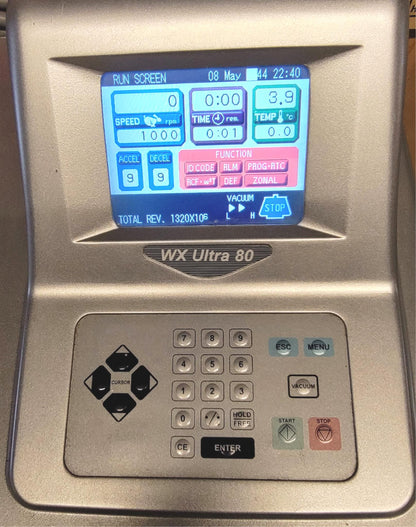 THERMO SORVALL WX ULTRA-80 REFRIGERATED CENTRIFUGE & ROTOR WATCH VIDEO FREE SHIP