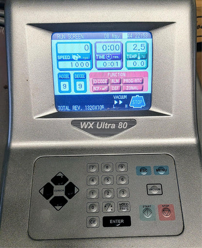 THERMO SORVALL WX ULTRA-80 REFRIGERATED CENTRIFUGE & ROTOR WATCH VIDEO FREE SHIP