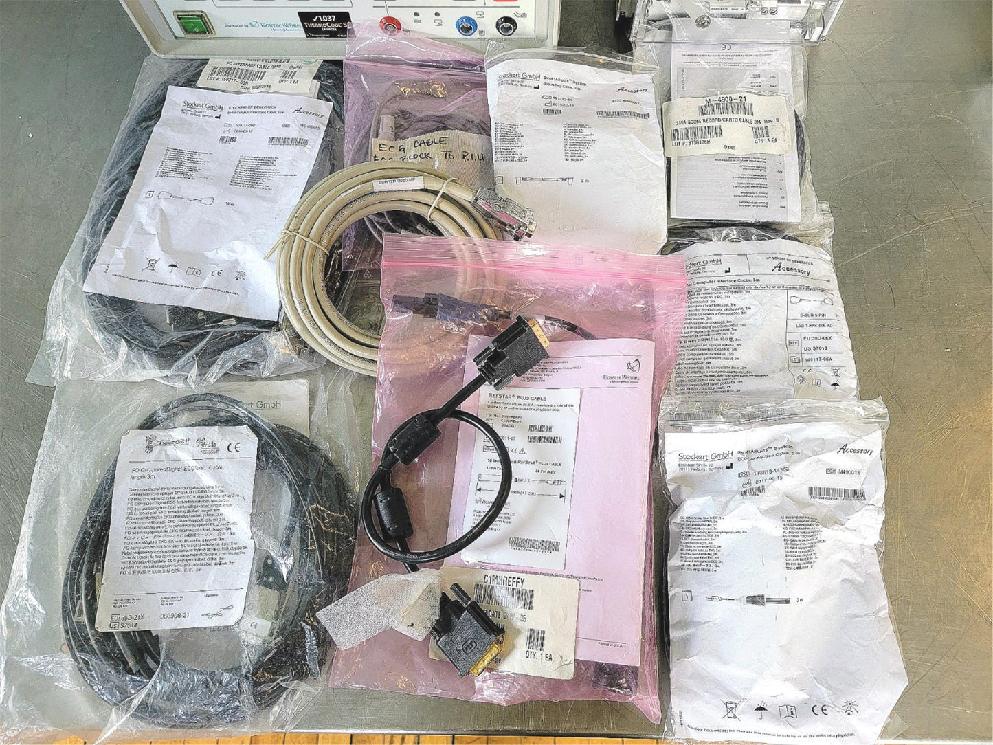 STOCKERT 70 ST-0921 REMOTE CONTROL MANY CABLES 100%WORKING WATCH VIDEO FREE SHIP