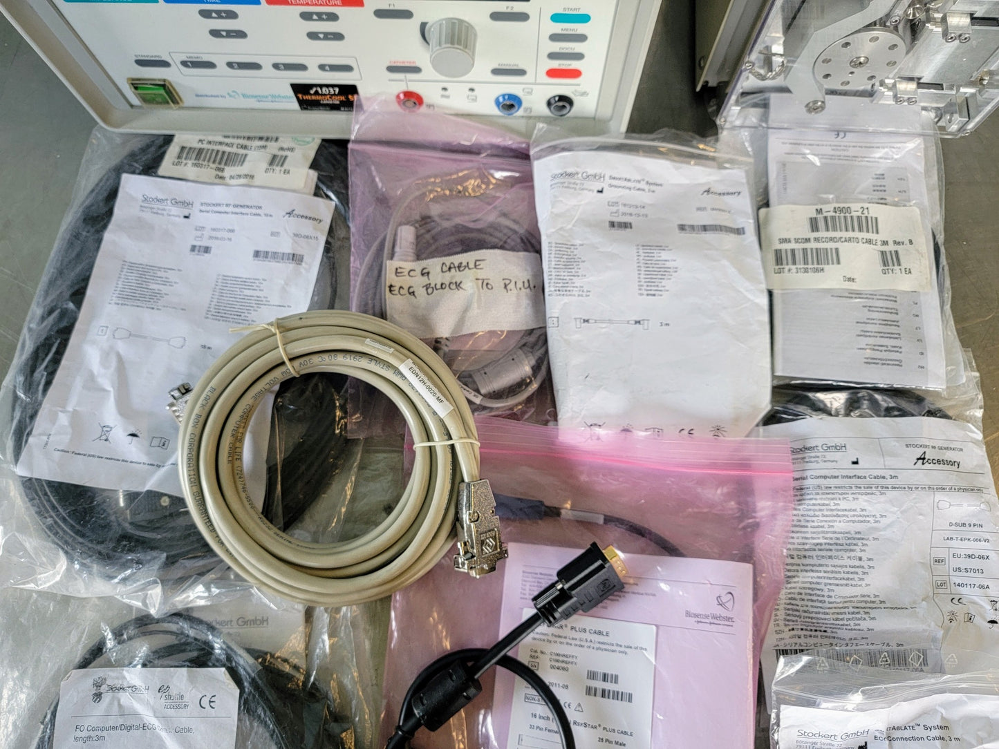 STOCKERT 70 ST-0921 REMOTE CONTROL MANY CABLES 100%WORKING WATCH VIDEO FREE SHIP