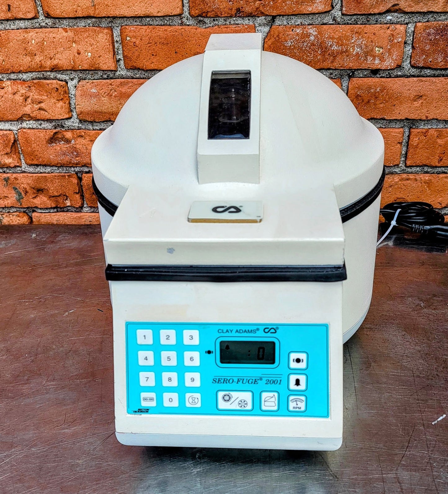 100% 90-DAY-WARRANTY CLAY ADAMS 2001 CENTRIFUGE WITH ROTOR FREE SHIP WATCH VIDEO