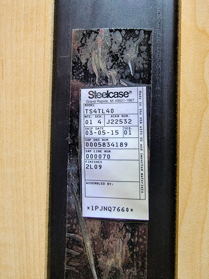 STEELCASE CONFERENCE TABLE DESK UofM LAW SCHOOL TABLE DESK