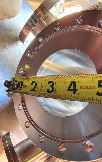 HUNTINGTON UNIVERSAL 22PORT UHV ULTRA HIGH VACUUM CHAMBER TURBOMOLECULA FREESHIP