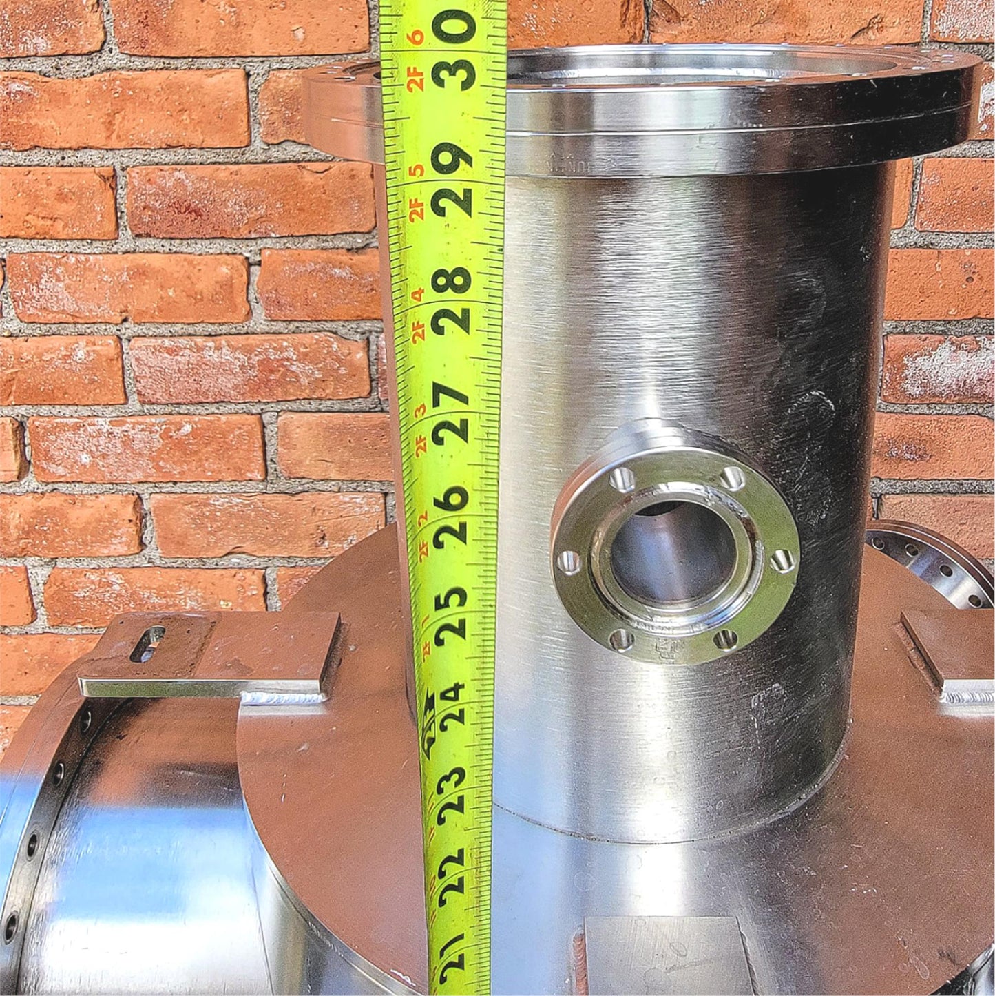 HUNTINGTON UNIVERSAL 22PORT UHV ULTRA HIGH VACUUM CHAMBER TURBOMOLECULA FREESHIP