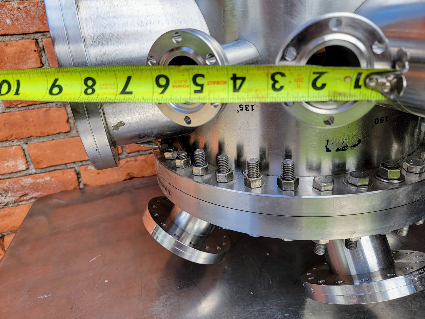 HUNTINGTON UNIVERSAL 22PORT UHV ULTRA HIGH VACUUM CHAMBER TURBOMOLECULA FREESHIP