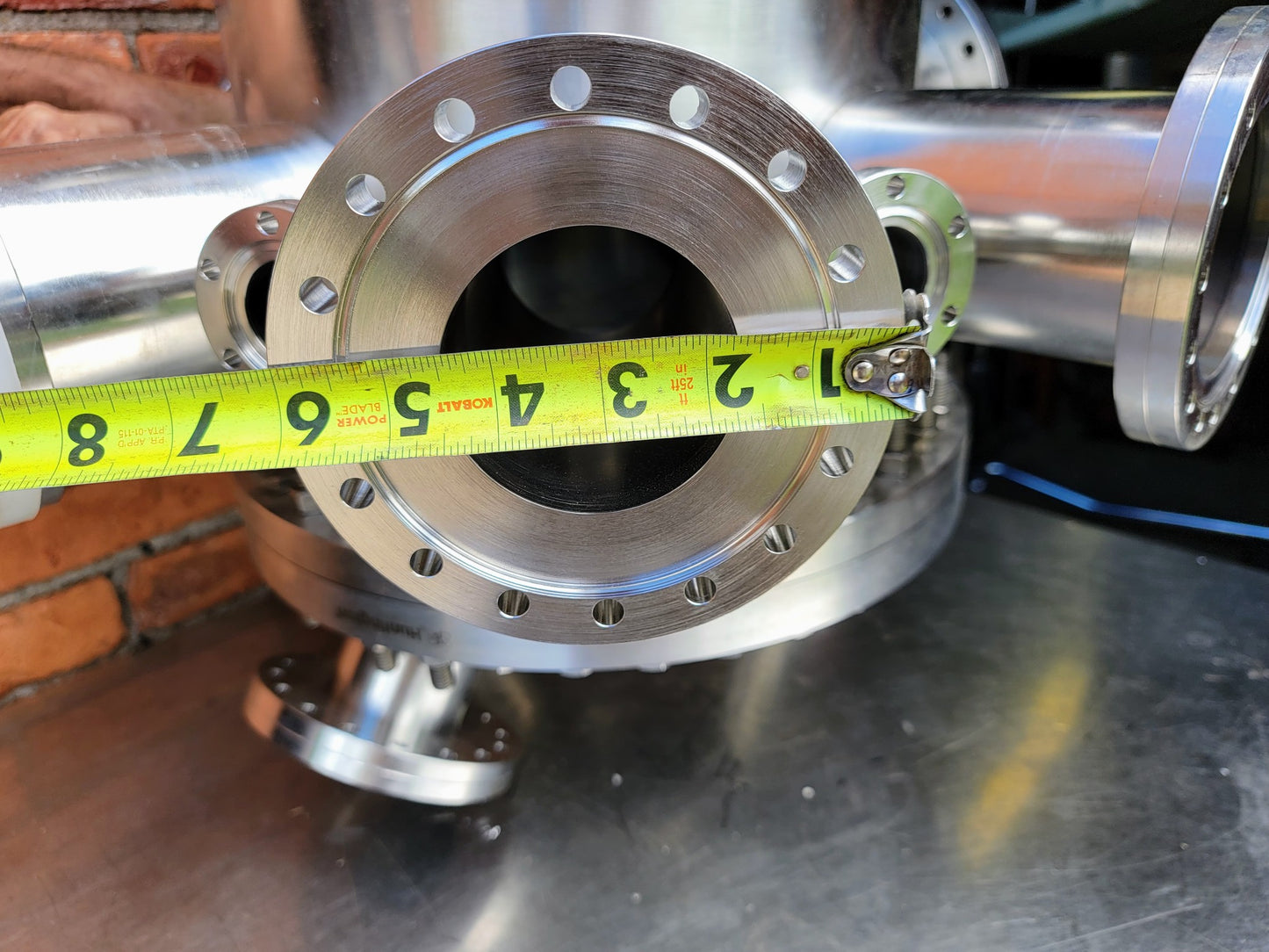 HUNTINGTON UNIVERSAL 22PORT UHV ULTRA HIGH VACUUM CHAMBER TURBOMOLECULA FREESHIP