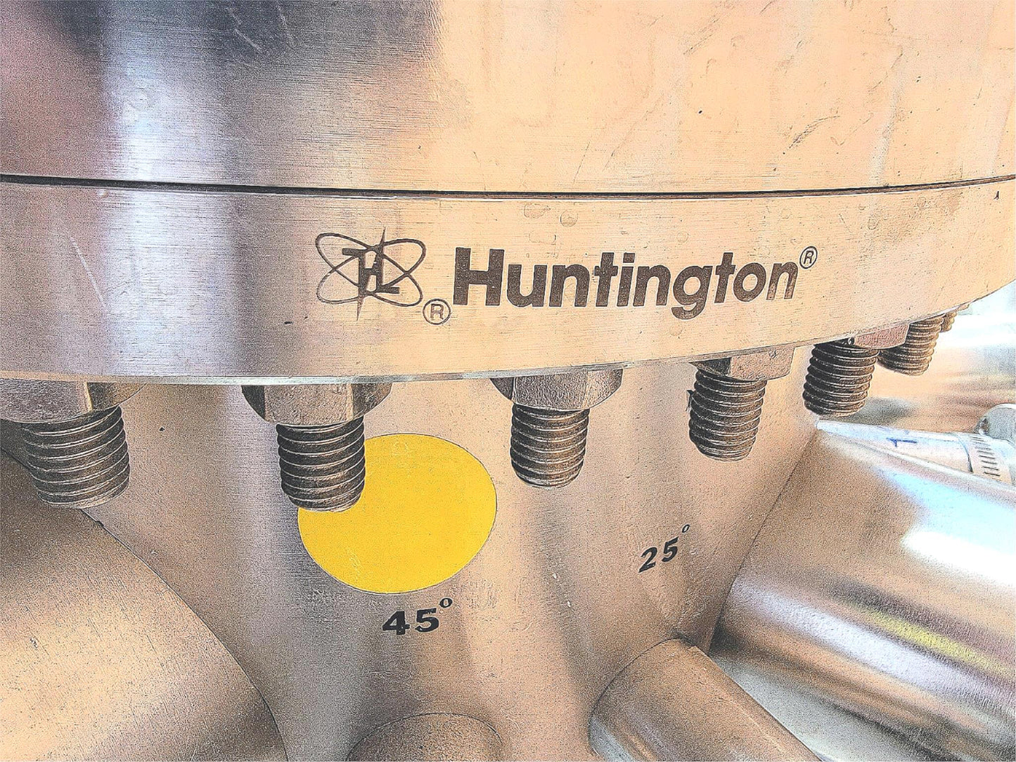 HUNTINGTON UNIVERSAL 22PORT UHV ULTRA HIGH VACUUM CHAMBER TURBOMOLECULA FREESHIP