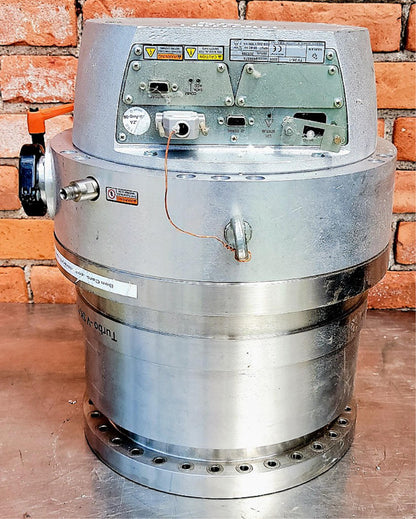 AGILENT VARIAN TURBO-V 3K-T TURBOMOLECULAR PUMP MODEL9698879 WATCHVIDEO FREESHIP