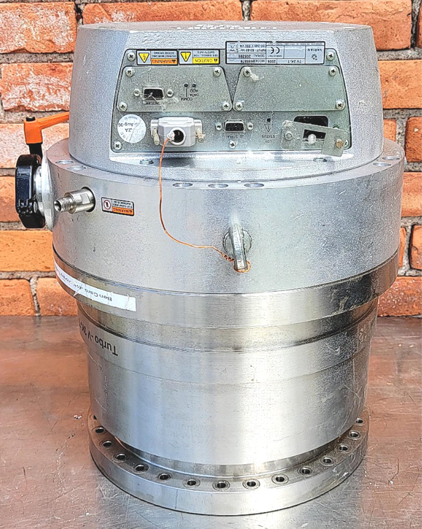 AGILENT VARIAN TURBO-V 3K-T TURBOMOLECULAR PUMP MODEL9698879 WATCHVIDEO FREESHIP