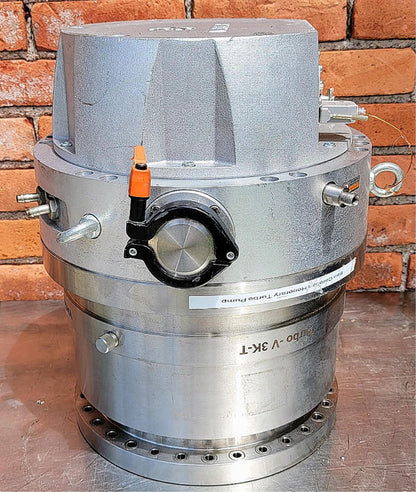 AGILENT VARIAN TURBO-V 3K-T TURBOMOLECULAR PUMP MODEL9698879 WATCHVIDEO FREESHIP