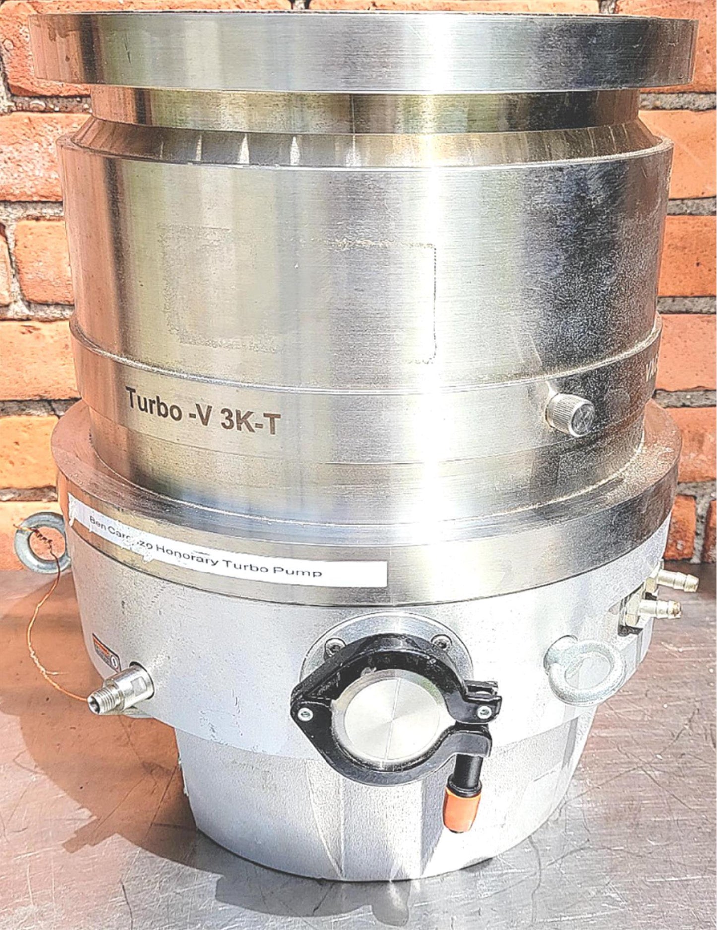 AGILENT VARIAN TURBO-V 3K-T TURBOMOLECULAR PUMP MODEL9698879 WATCHVIDEO FREESHIP