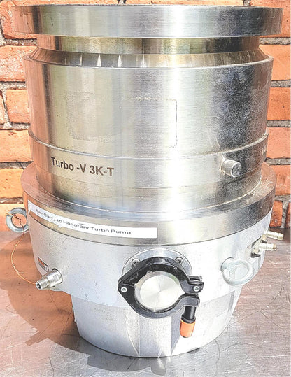 AGILENT VARIAN TURBO-V 3K-T TURBOMOLECULAR PUMP MODEL9698879 WATCHVIDEO FREESHIP