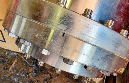 VARIAN MDC PERKIN ELMER 6"in P-E ULTEK CRYO VACUUM PUMP DISPLEX DE202S COLD HEAD