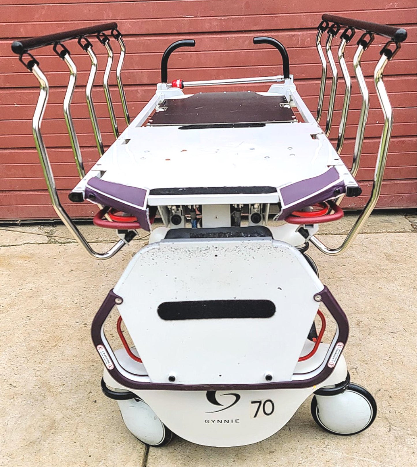 STRYKER GYNNIE OB/GYN HOSPITAL EMERGENCY TRANSPORT STRETCHER WARRANTY FREE SHIP