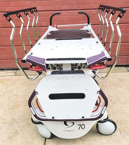 STRYKER GYNNIE OB/GYN HOSPITAL EMERGENCY TRANSPORT STRETCHER WARRANTY FREE SHIP