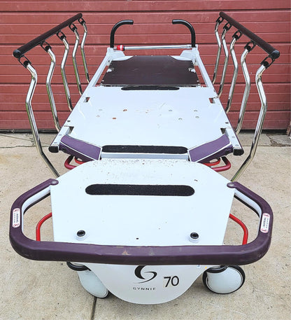 STRYKER GYNNIE OB/GYN HOSPITAL EMERGENCY TRANSPORT STRETCHER WARRANTY FREE SHIP