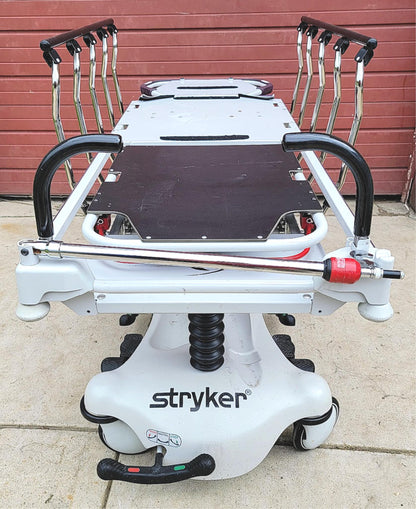 STRYKER GYNNIE OB/GYN HOSPITAL EMERGENCY TRANSPORT STRETCHER WARRANTY FREE SHIP