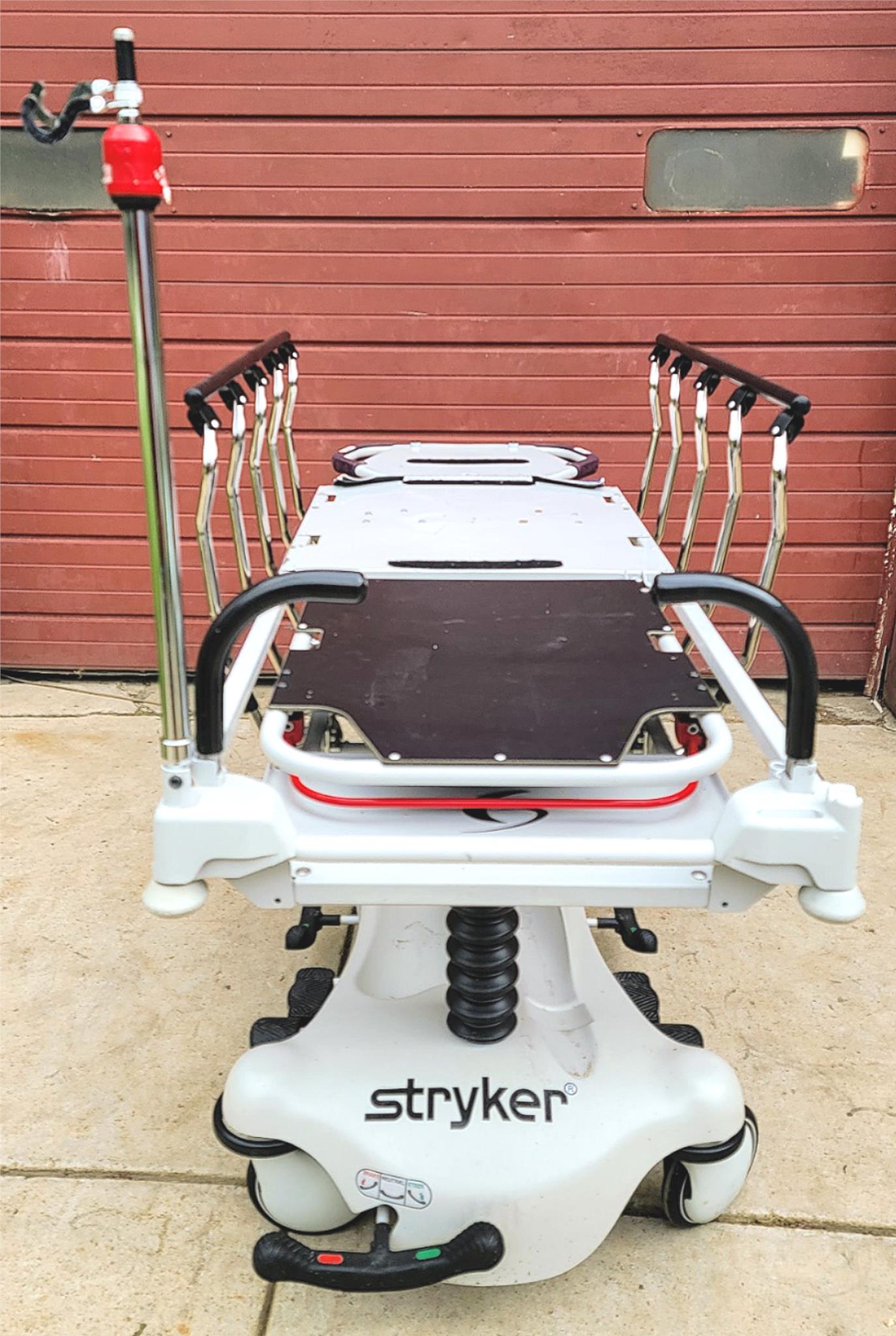 STRYKER GYNNIE OB/GYN HOSPITAL EMERGENCY TRANSPORT STRETCHER WARRANTY FREE SHIP