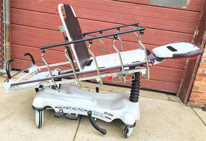 STRYKER GYNNIE OB/GYN HOSPITAL EMERGENCY TRANSPORT STRETCHER WARRANTY FREE SHIP