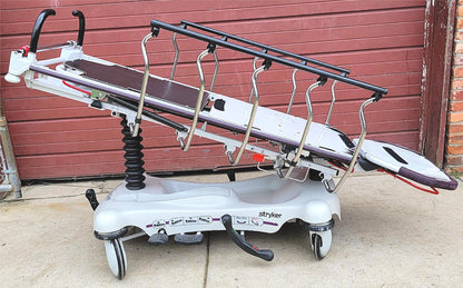 STRYKER GYNNIE OB/GYN HOSPITAL EMERGENCY TRANSPORT STRETCHER WARRANTY FREE SHIP