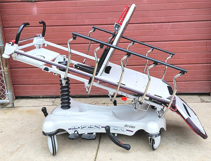 STRYKER GYNNIE OB/GYN HOSPITAL EMERGENCY TRANSPORT STRETCHER WARRANTY FREE SHIP