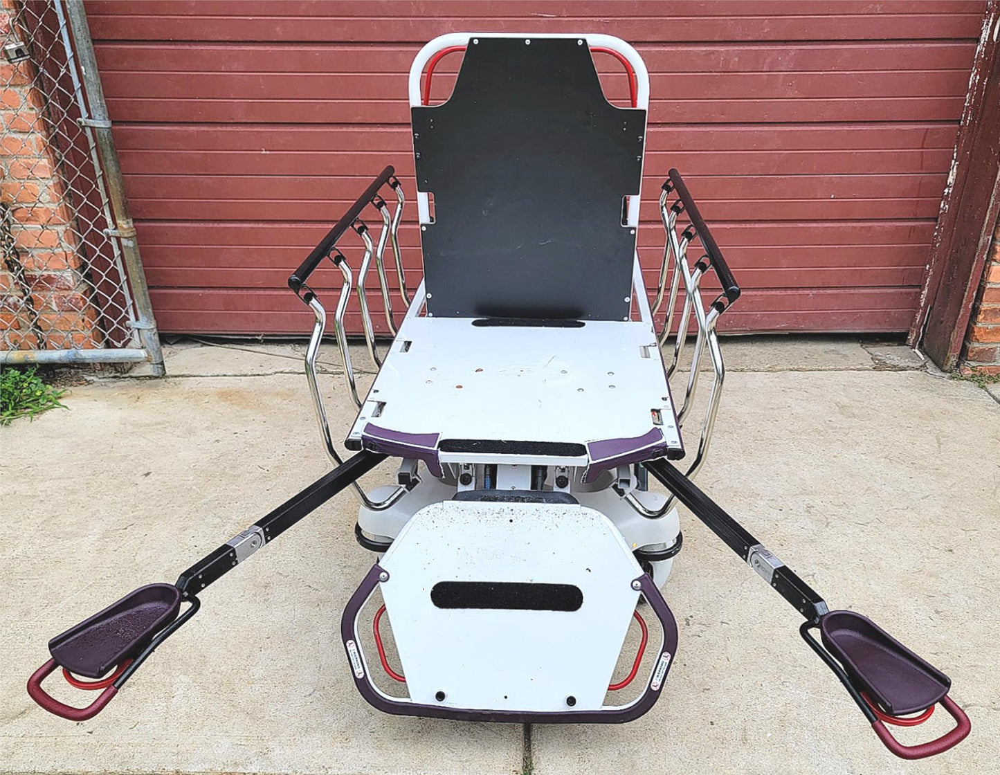 STRYKER GYNNIE OB/GYN HOSPITAL EMERGENCY TRANSPORT STRETCHER WARRANTY FREE SHIP