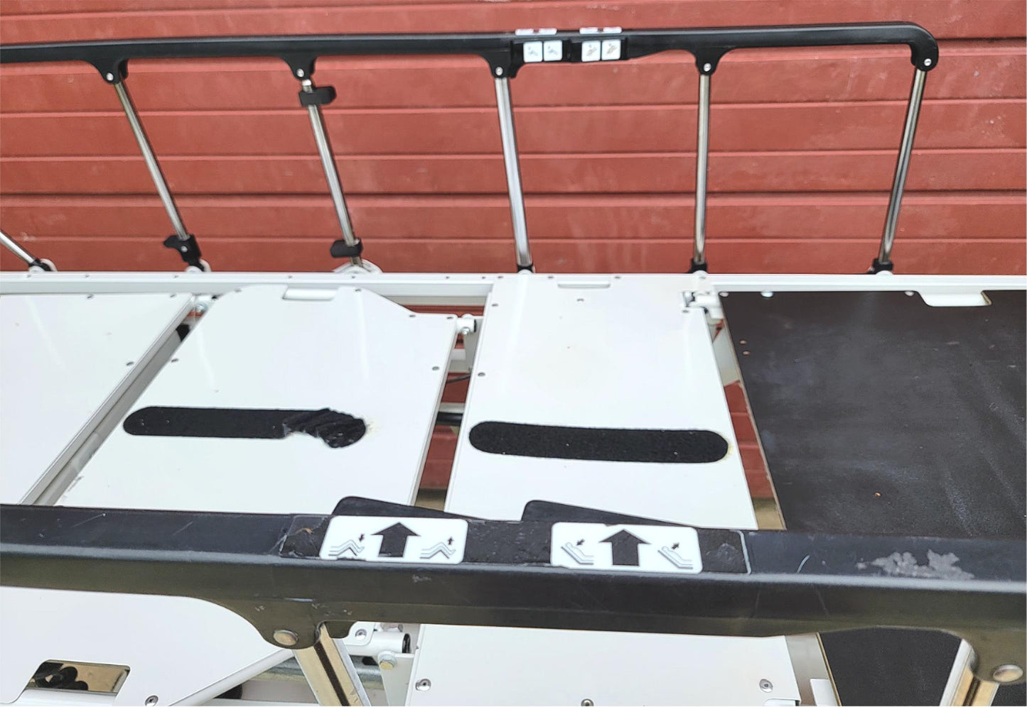 STRYKER 1550 POWER ELECTRIC HOSPITAL EMERGENCY STRETCHER  NO-MATTRESS WATCHVIDEO