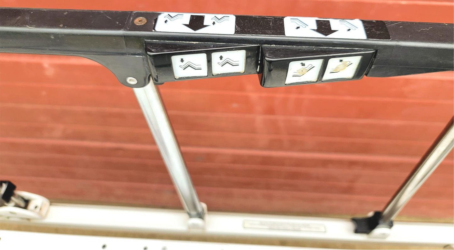 STRYKER 1550 POWER ELECTRIC HOSPITAL EMERGENCY STRETCHER  NO-MATTRESS WATCHVIDEO