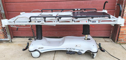 STRYKER 1550 POWER ELECTRIC HOSPITAL EMERGENCY STRETCHER  NO-MATTRESS WATCHVIDEO
