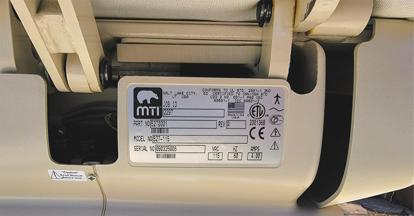 MTI 527-115 PODIATRY SURGICAL POWER EXAM CHAIR FOOT REMOTE WATCH VIDEO FREE SHIP