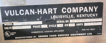 VULCAN-HART VEC-10 ELECTRIC 3-PHASE 10 GALLON KETTLE  with MANUAL FREE SHIP