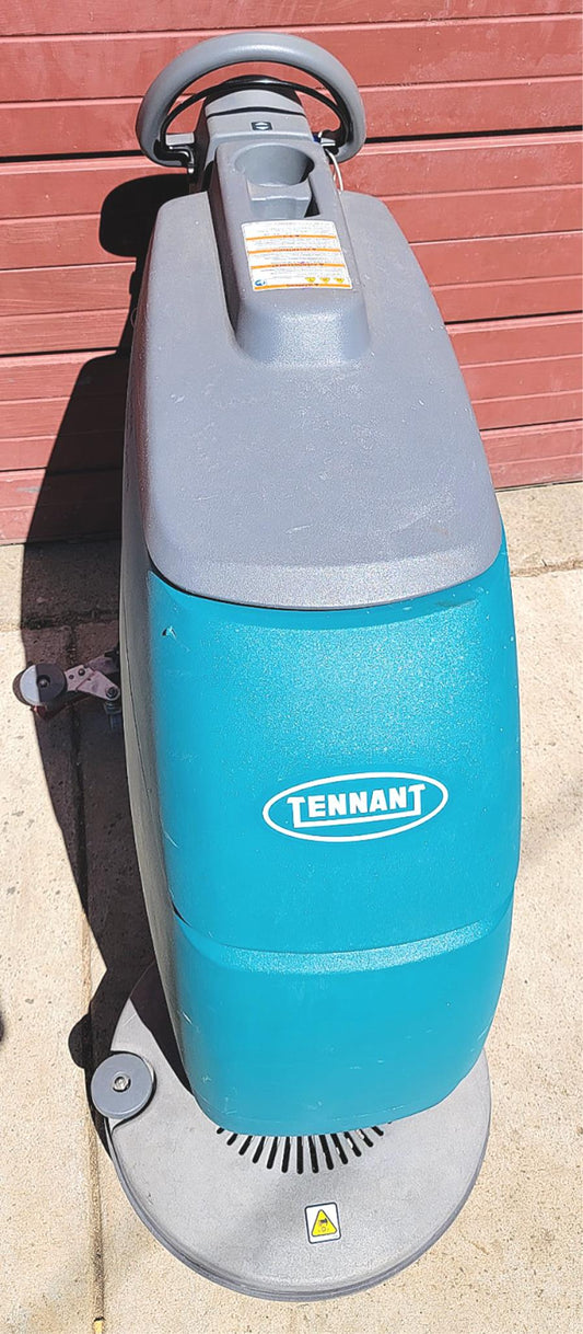 TENNANT T3 FAST 20"FLOOR WALK BEHIND BATTERY FLOOR SCRUBBER WATCH VIDEO FREESHIP