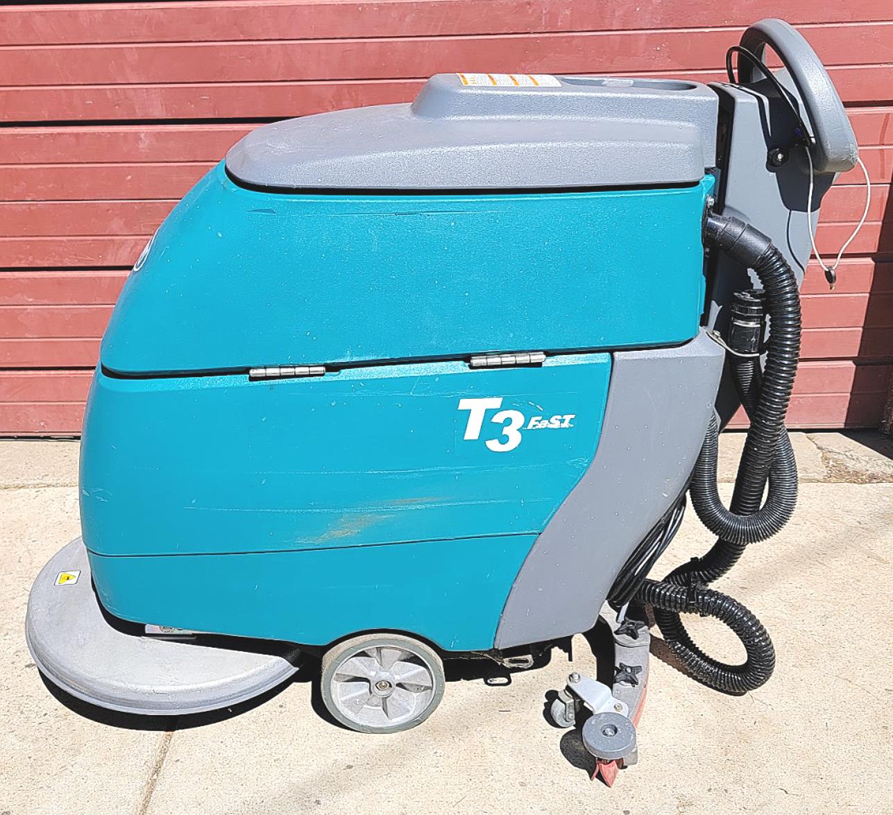 TENNANT T3 FAST 20"FLOOR WALK BEHIND BATTERY FLOOR SCRUBBER WATCH VIDEO FREESHIP