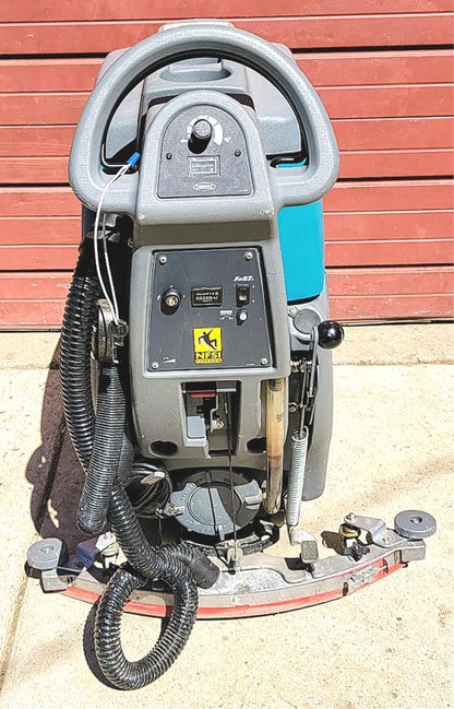TENNANT T3 FAST 20"FLOOR WALK BEHIND BATTERY FLOOR SCRUBBER WATCH VIDEO FREESHIP
