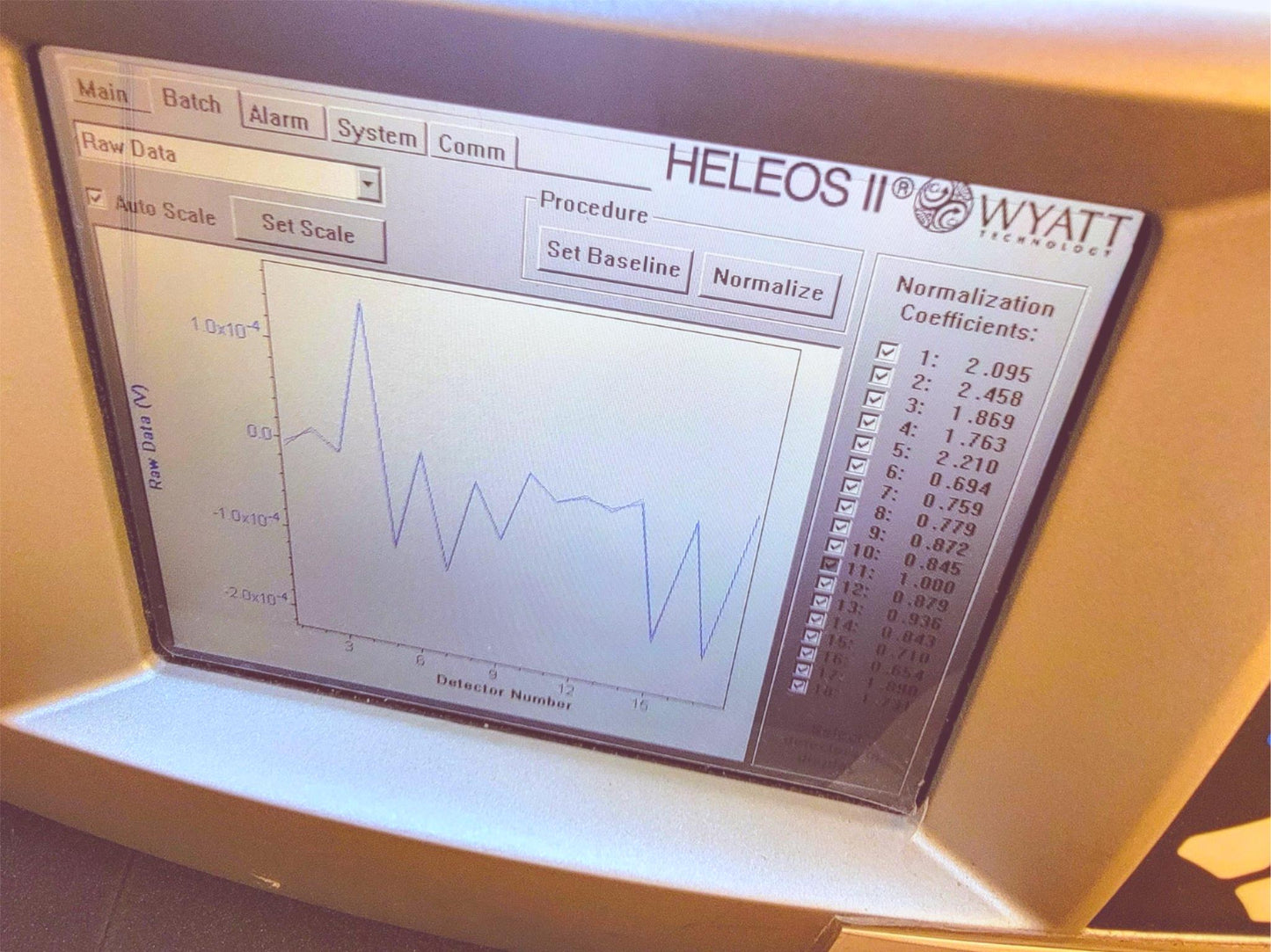 WYATT TECHNOLOGIES DAWN HELEOS II MALS LIGHT SCATTERING DETECTOR FREE SHIP