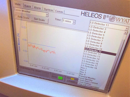 WYATT TECHNOLOGIES DAWN HELEOS II MALS LIGHT SCATTERING DETECTOR FREE SHIP