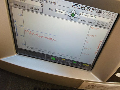 WYATT TECHNOLOGIES DAWN HELEOS II MALS LIGHT SCATTERING DETECTOR FREE SHIP