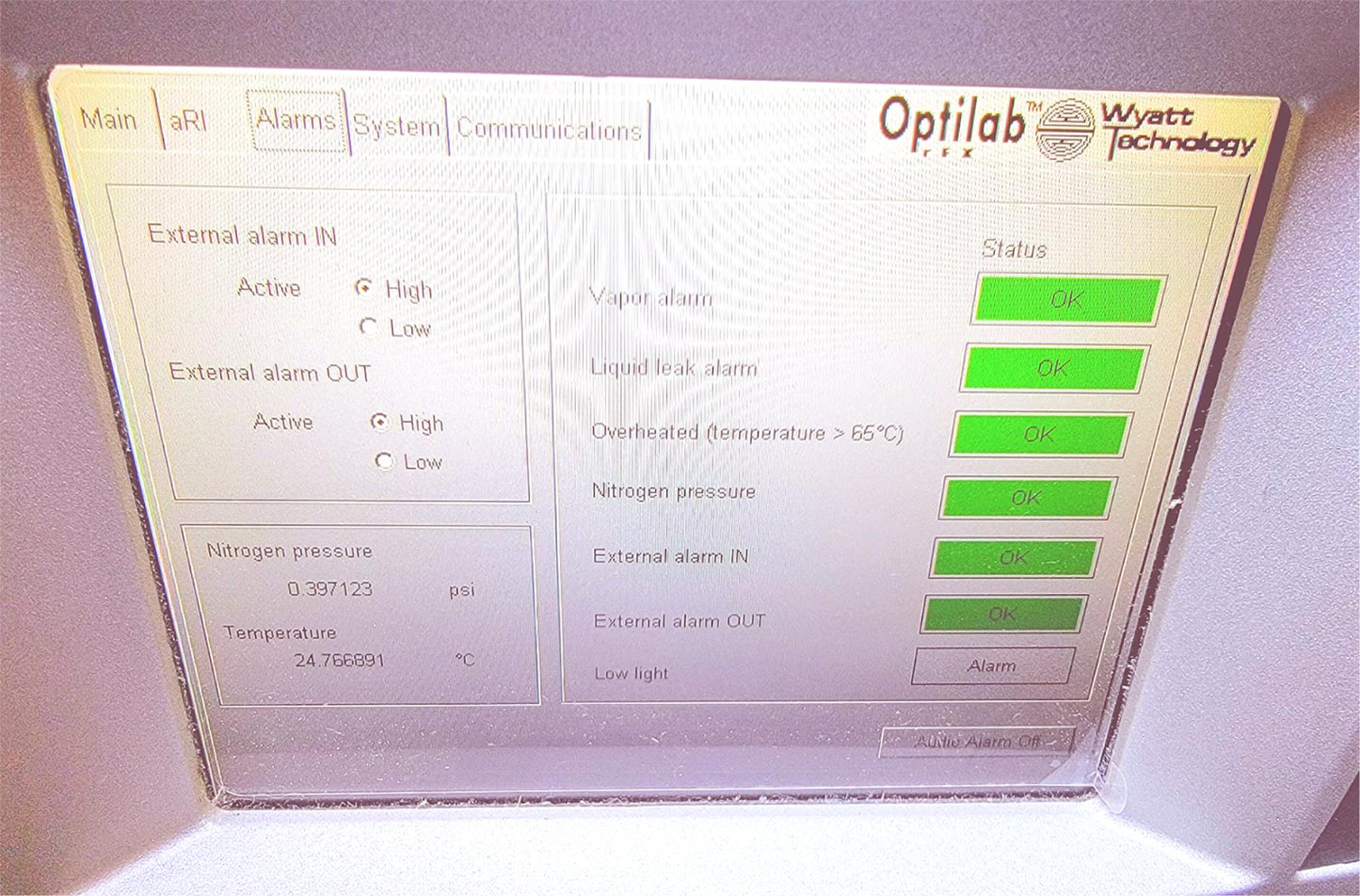 WYATT TECHNOLOGY OPTILAB T-rEX REFRACTIVE REFRACTOMETER INDEX DETECTOR FREE SHIP