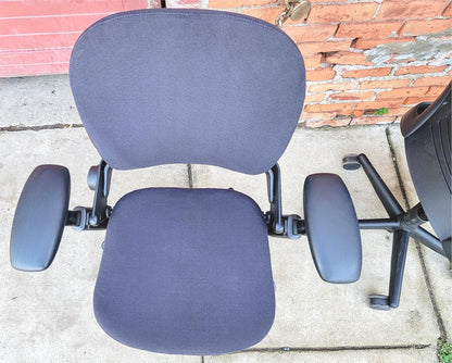 4 STEELCASE LEAP SWIVEL OFFICE ARMCHAIRs One-Standard & Three-PLUS SIZE FREESHIP