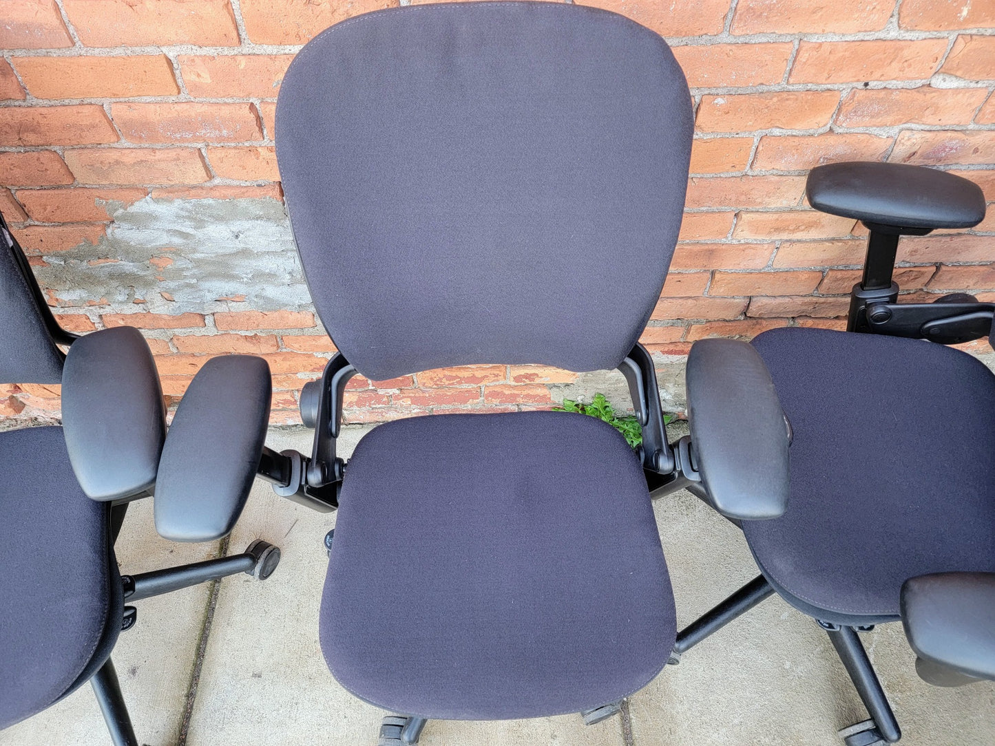 4 STEELCASE LEAP SWIVEL OFFICE ARMCHAIRs One-Standard & Three-PLUS SIZE FREESHIP