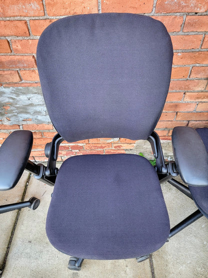 4 STEELCASE LEAP SWIVEL OFFICE ARMCHAIRs One-Standard & Three-PLUS SIZE FREESHIP