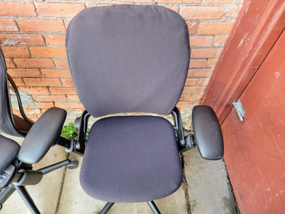 4 STEELCASE LEAP SWIVEL OFFICE ARMCHAIRs One-Standard & Three-PLUS SIZE FREESHIP