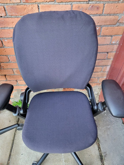 4 STEELCASE LEAP SWIVEL OFFICE ARMCHAIRs One-Standard & Three-PLUS SIZE FREESHIP