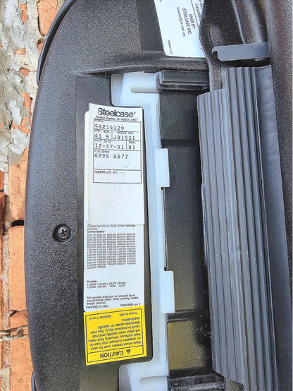 4 STEELCASE LEAP SWIVEL OFFICE ARMCHAIRs One-Standard & Three-PLUS SIZE FREESHIP