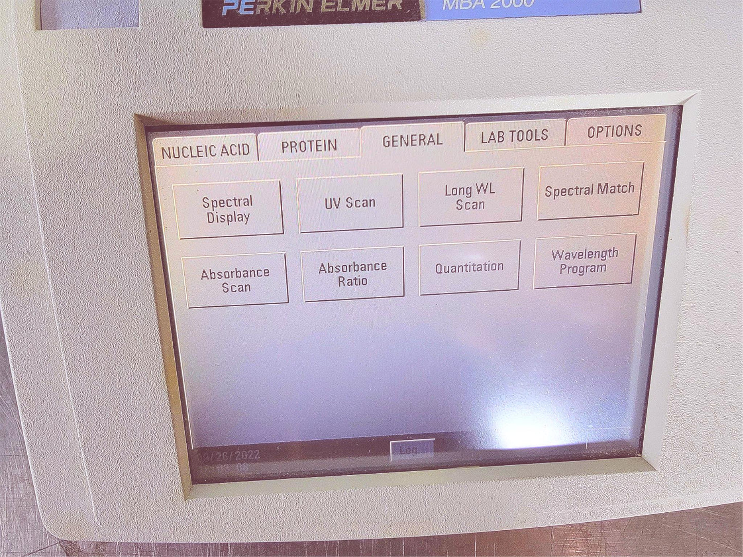 PERKIN ELMER MBA 2000 UV/VIS SPECTROPHOTOMETER WATCH VIDEO FREE SHIP