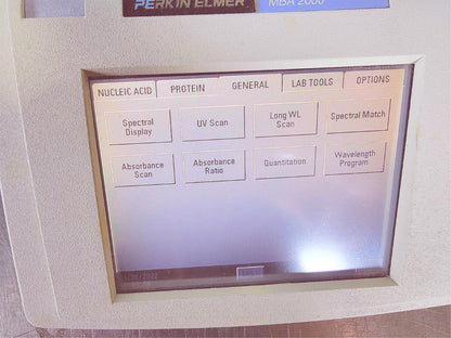 PERKIN ELMER MBA 2000 UV/VIS SPECTROPHOTOMETER WATCH VIDEO FREE SHIP