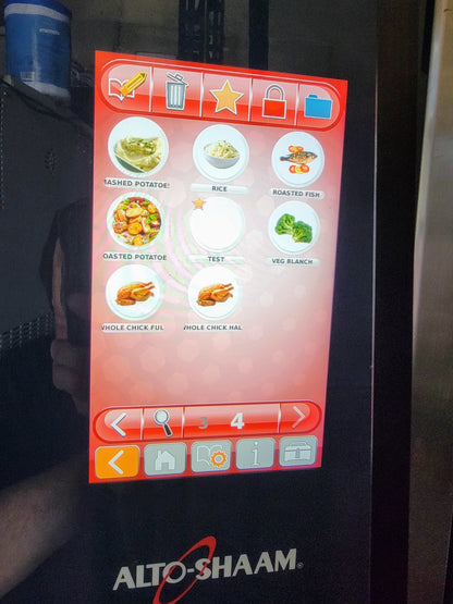 TWO STACK ALTO-SHAAM CTP7-20G COMBI NAT GAS BOILERLESS OVEN WATCH VIDEO