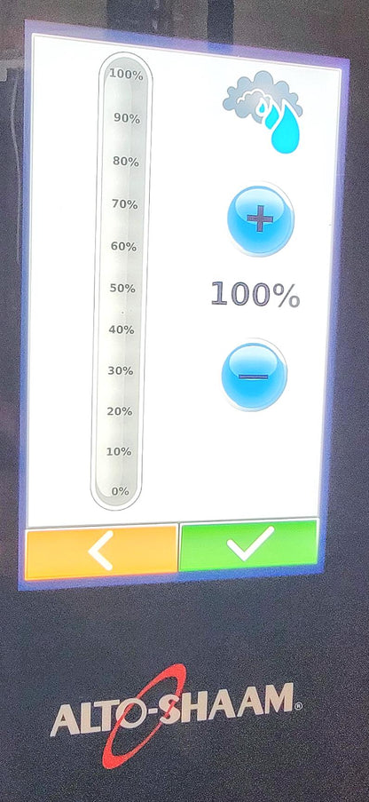 TWO STACK ALTO-SHAAM CTP7-20G COMBI NAT GAS BOILERLESS OVEN WATCH VIDEO